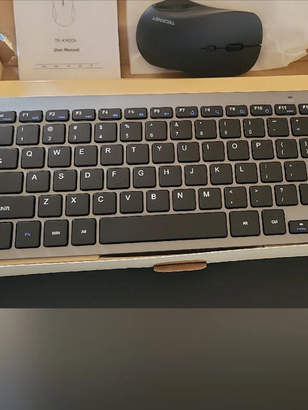 Wireless Keyboard and Mouse Combo - Black